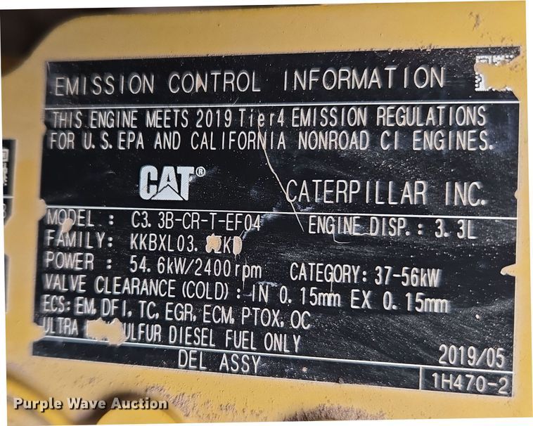 image for item DT7109 2015 Caterpillar 289D tracked skid steer loader