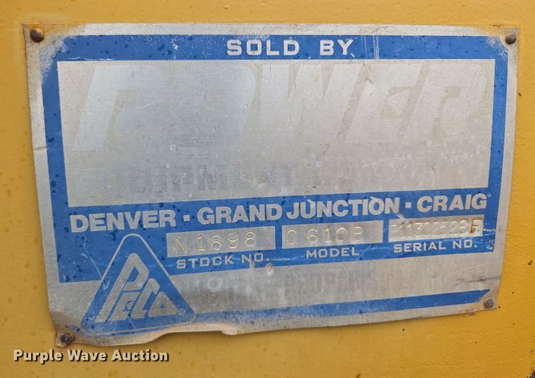 image for item DT7111 Hyster C610B single drum roller