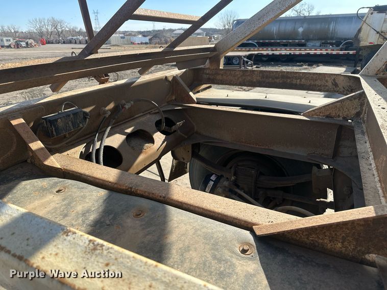 image for item DT7128 1997 Ranch Manufacturing Co bottom dump trailer