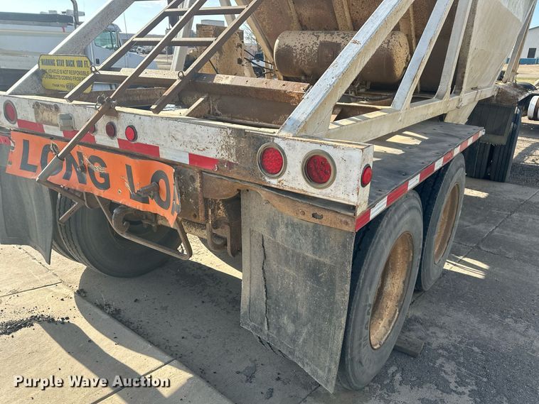image for item DT7128 1997 Ranch Manufacturing Co bottom dump trailer