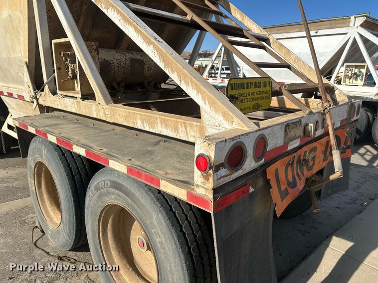image for item DT7128 1997 Ranch Manufacturing Co bottom dump trailer