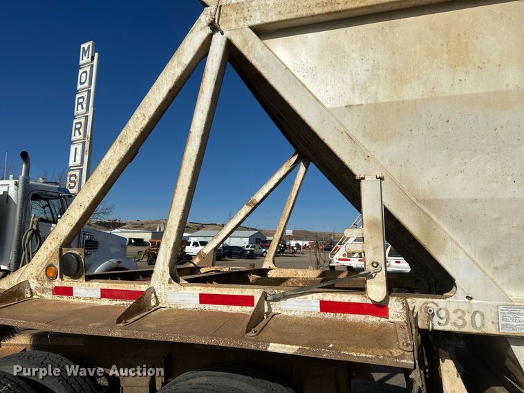 image for item DT7128 1997 Ranch Manufacturing Co bottom dump trailer