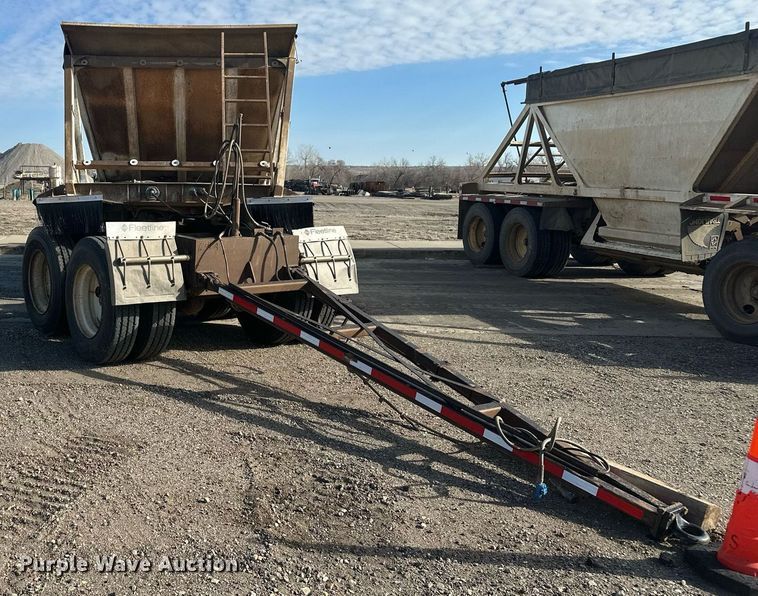 image for item DT7129 1997 Ranch Manufacturing bottom dump trailer