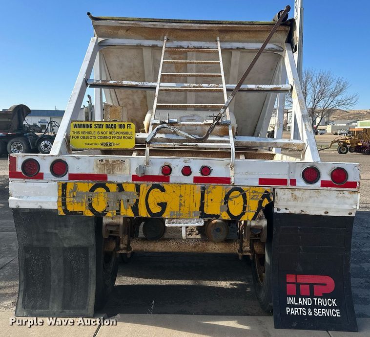 image for item DT7129 1997 Ranch Manufacturing bottom dump trailer