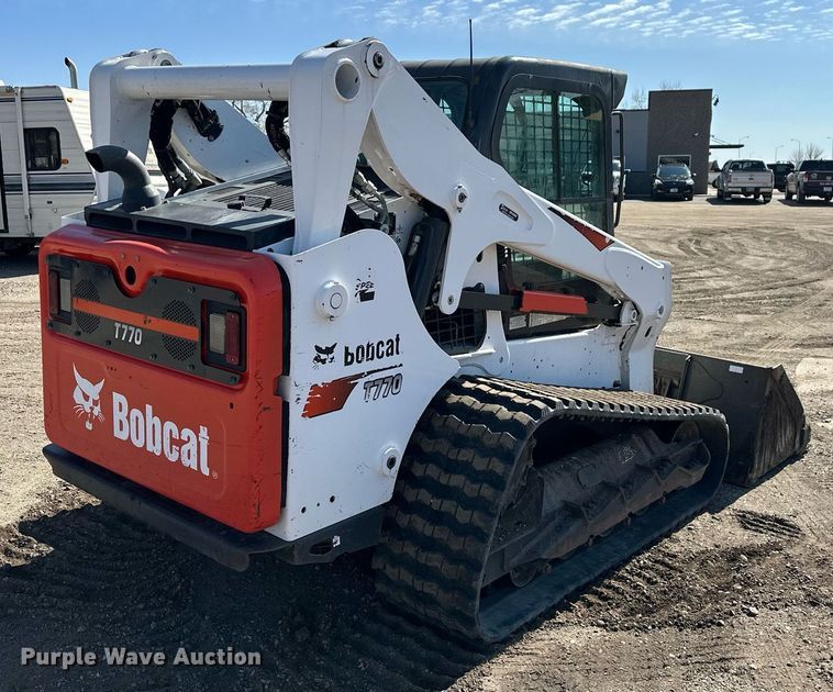 image for item DT7134 2019 Bobcat T770 tracked skid steer loader