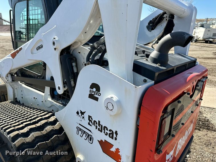 image for item DT7134 2019 Bobcat T770 tracked skid steer loader