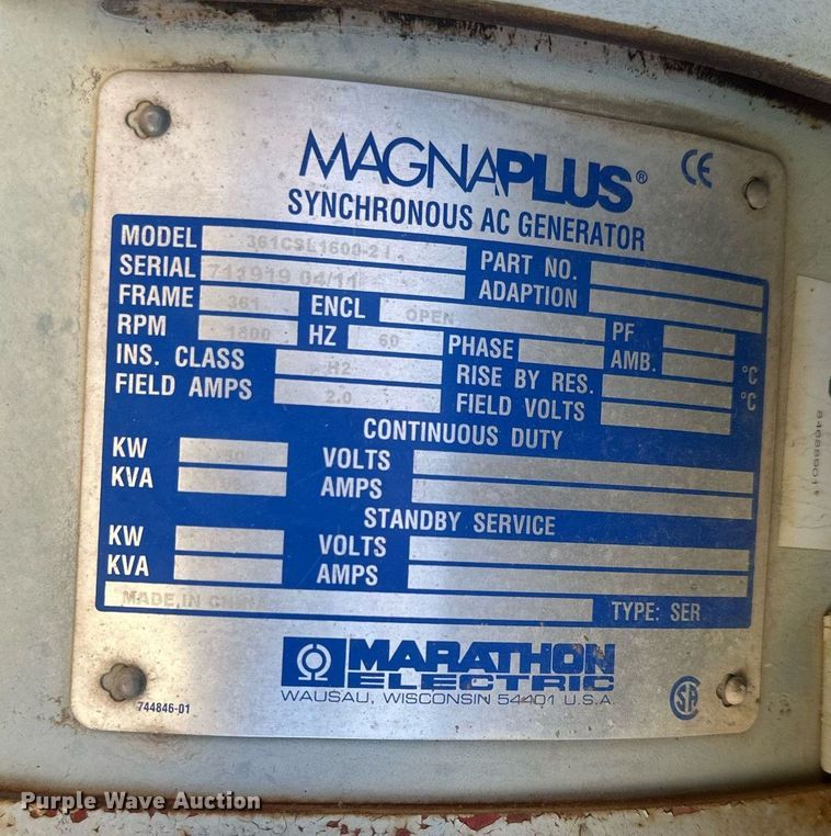 image for item DT7144 MagnaPlus 361CSL1600-21 generator