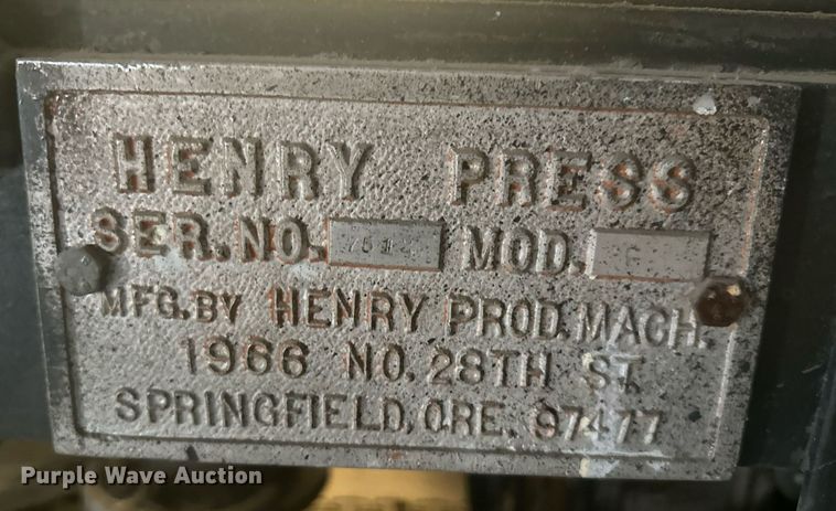 image for item DT7149 Henry press