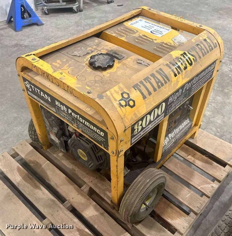 image for item DT7150 Titan Industrial 8000 High Performance generator