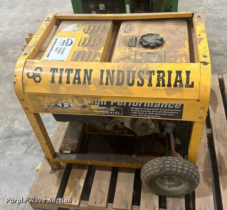 image for item DT7150 Titan Industrial 8000 High Performance generator