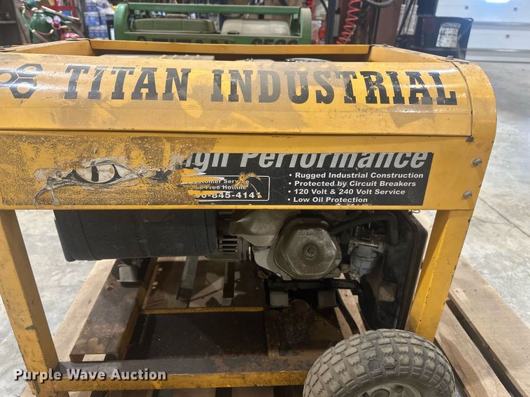 image for item DT7150 Titan Industrial 8000 High Performance generator