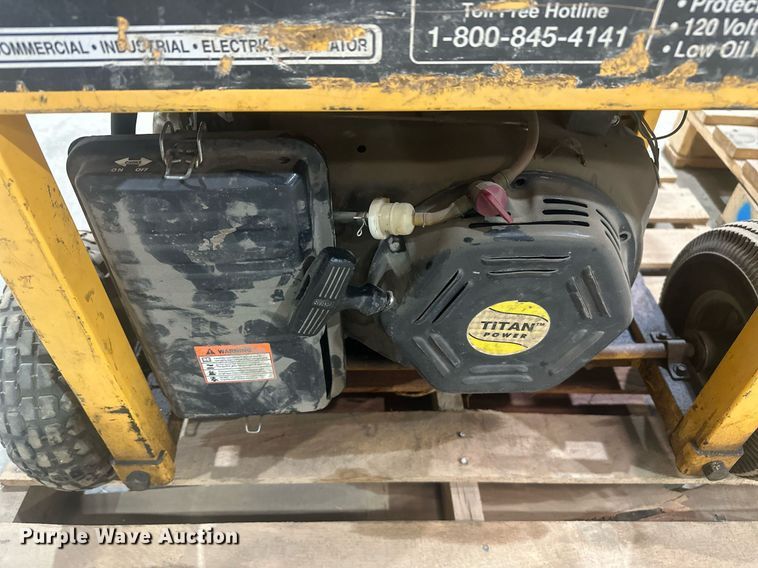 image for item DT7150 Titan Industrial 8000 High Performance generator