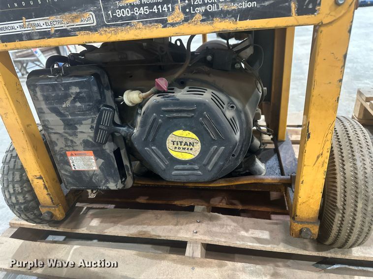 image for item DT7150 Titan Industrial 8000 High Performance generator
