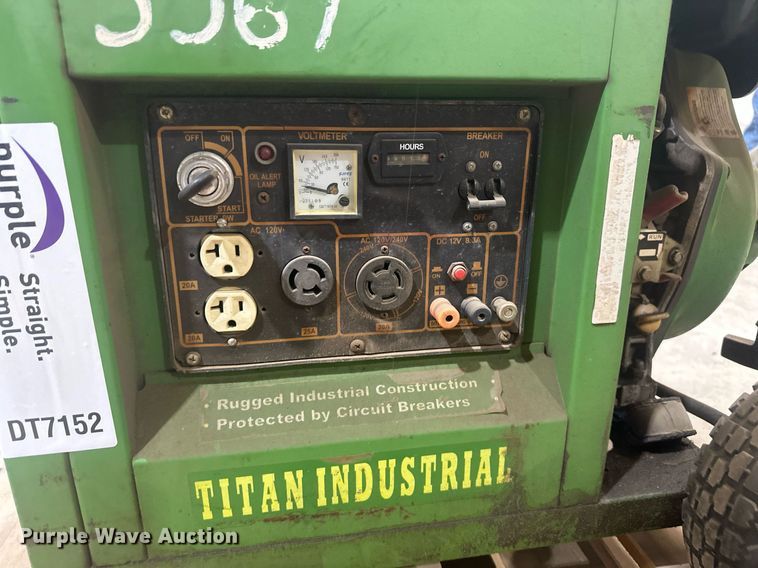 image for item DT7152 Titan Industrial 6500 generator