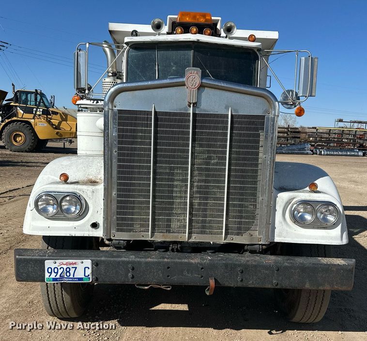 image for item DT7155 1977 Kenworth W900 dump truck