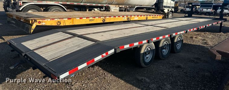 image for item DT7159 2023 Shop built flatbed trailer