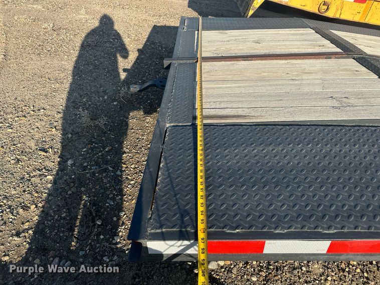 image for item DT7159 2023 Shop built flatbed trailer