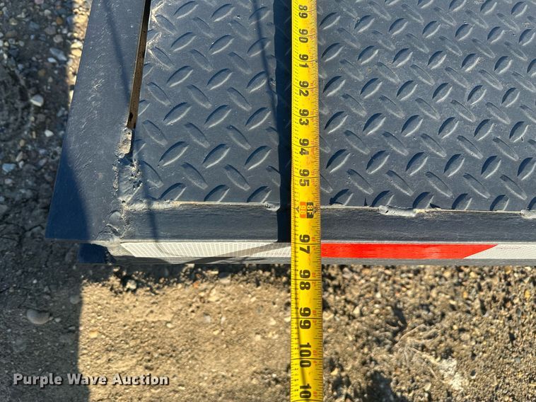 image for item DT7159 2023 Shop built flatbed trailer