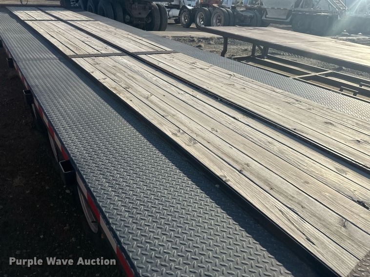 image for item DT7159 2023 Shop built flatbed trailer