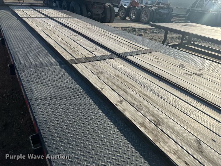 image for item DT7159 2023 Shop built flatbed trailer