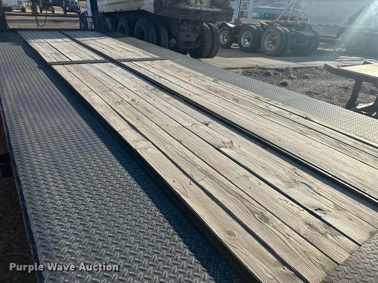 image for item DT7159 2023 Shop built flatbed trailer