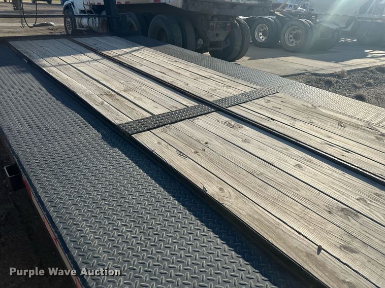 image for item DT7159 2023 Shop built flatbed trailer