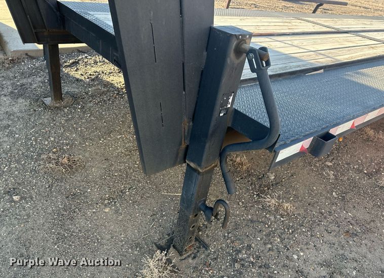 image for item DT7159 2023 Shop built flatbed trailer