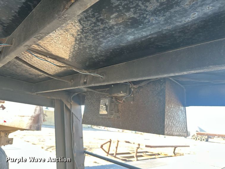 image for item DT7159 2023 Shop built flatbed trailer