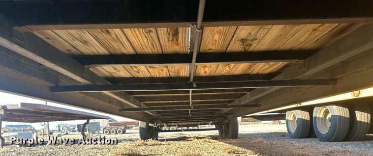 image for item DT7159 2023 Shop built flatbed trailer