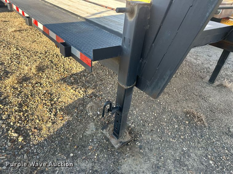 image for item DT7159 2023 Shop built flatbed trailer