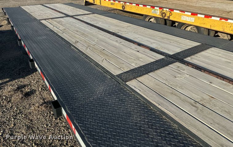 image for item DT7159 2023 Shop built flatbed trailer