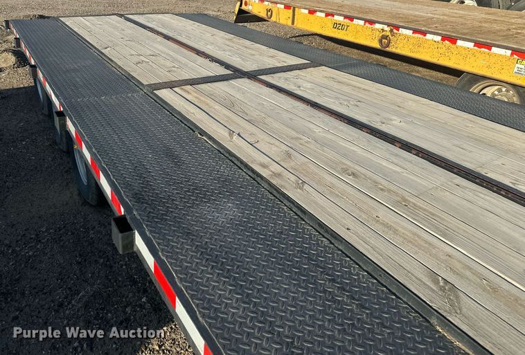 image for item DT7159 2023 Shop built flatbed trailer