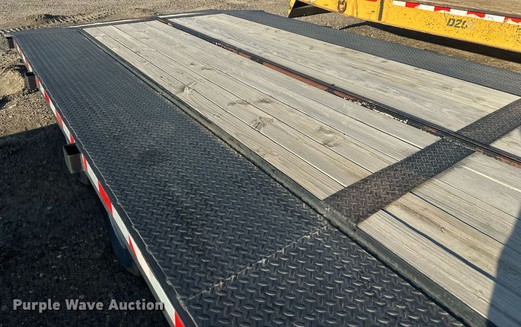 image for item DT7159 2023 Shop built flatbed trailer