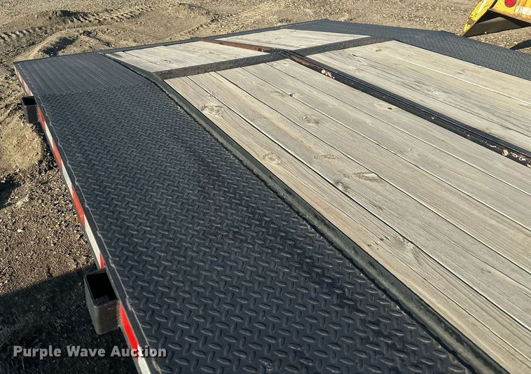 image for item DT7159 2023 Shop built flatbed trailer