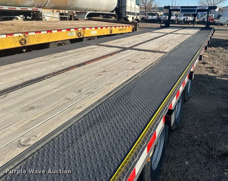 image for item DT7159 2023 Shop built flatbed trailer