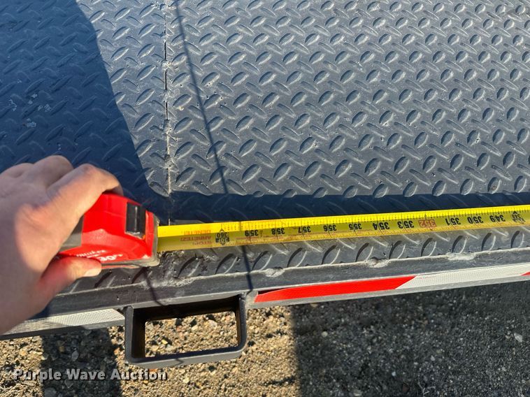 image for item DT7159 2023 Shop built flatbed trailer