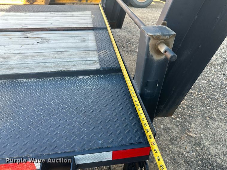 image for item DT7159 2023 Shop built flatbed trailer