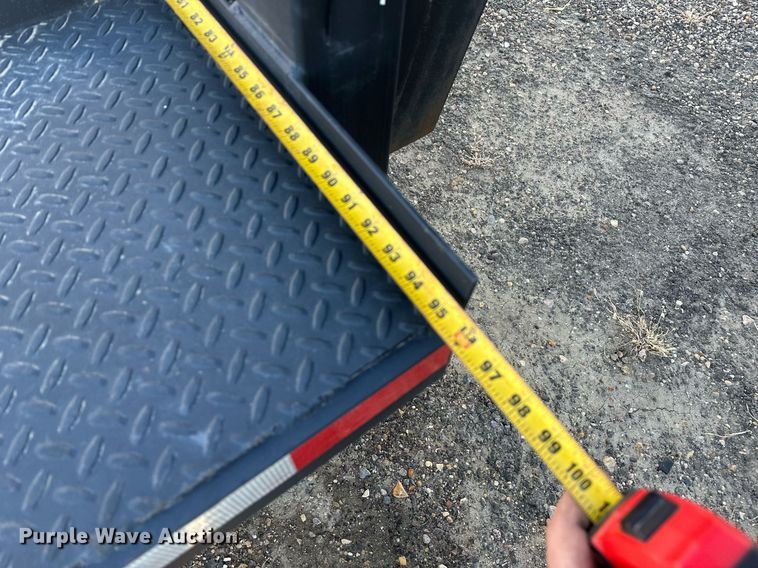 image for item DT7159 2023 Shop built flatbed trailer