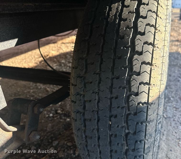 image for item DT7159 2023 Shop built flatbed trailer