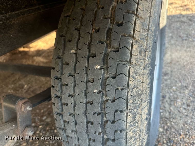 image for item DT7159 2023 Shop built flatbed trailer