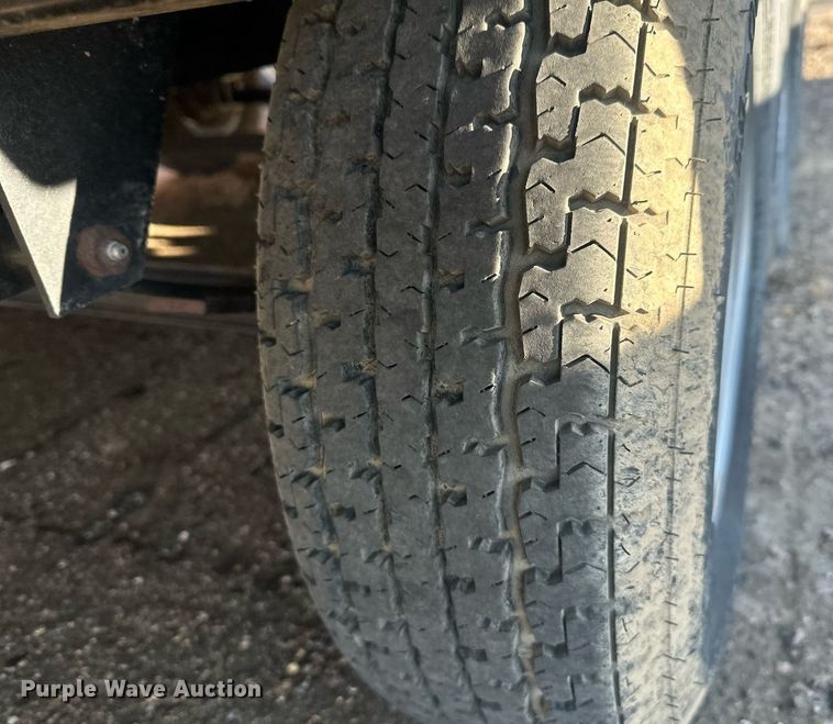 image for item DT7159 2023 Shop built flatbed trailer