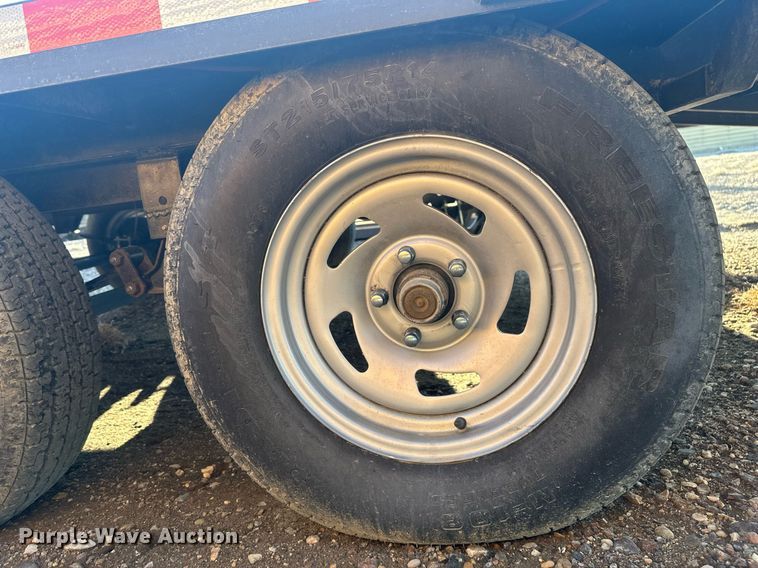 image for item DT7159 2023 Shop built flatbed trailer