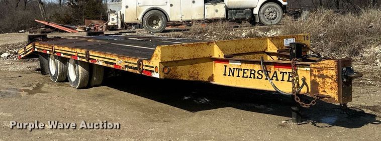 image for item DV0740 1991 Interstate  equipment trailer