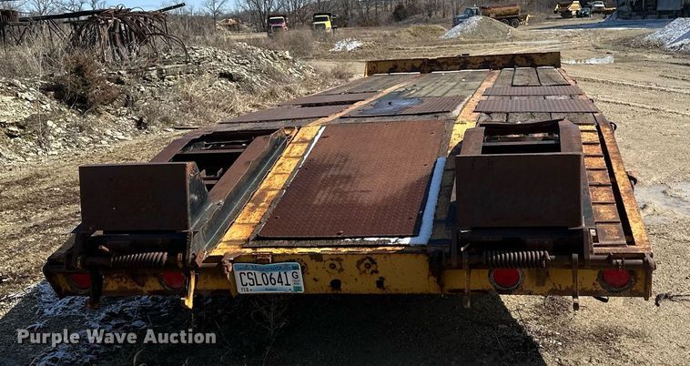 image for item DV0740 1991 Interstate  equipment trailer