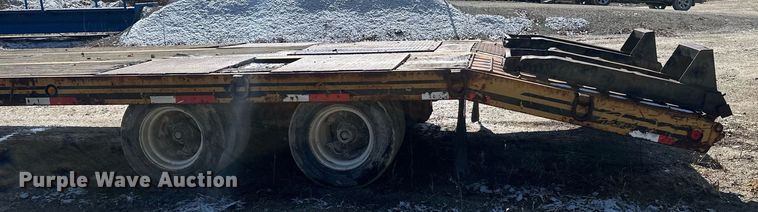 image for item DV0740 1991 Interstate  equipment trailer
