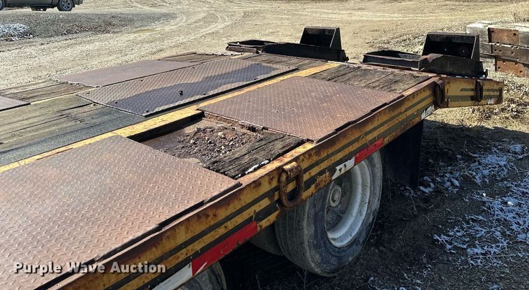 image for item DV0740 1991 Interstate  equipment trailer