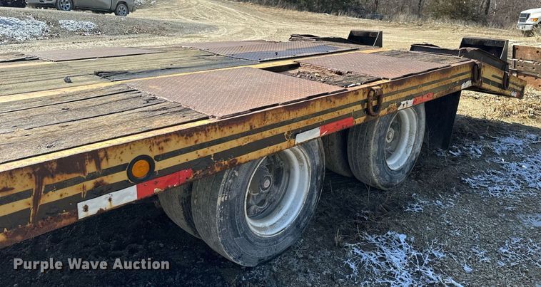 image for item DV0740 1991 Interstate  equipment trailer