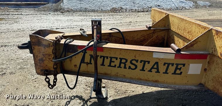 image for item DV0740 1991 Interstate  equipment trailer