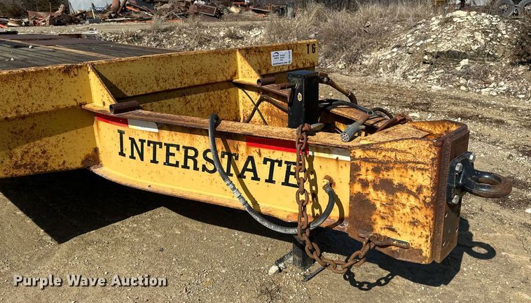 image for item DV0740 1991 Interstate  equipment trailer