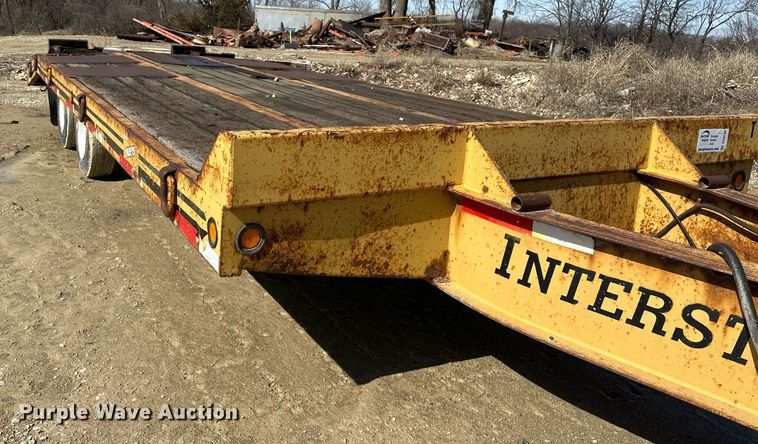 image for item DV0740 1991 Interstate  equipment trailer